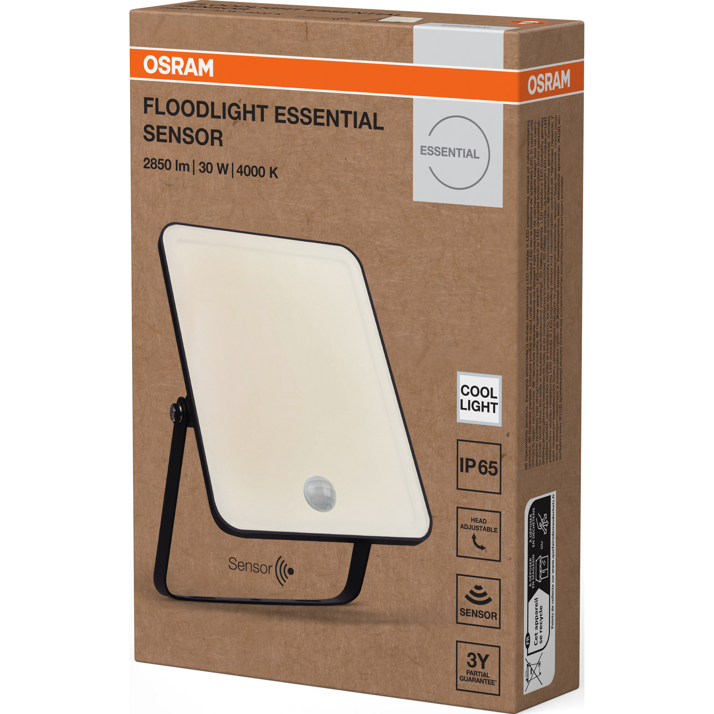 Прожектор LED с датчиком движения OSRAM Floodlight Essential Sensor 30W 4000K