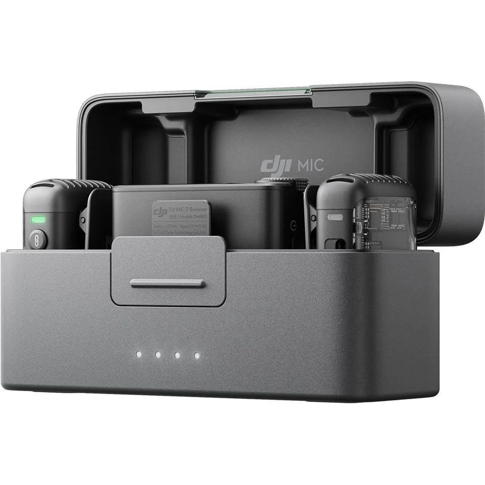 Беспроводной петличный микрофон DJI Mic 2 2TX+1RX Shadow Black