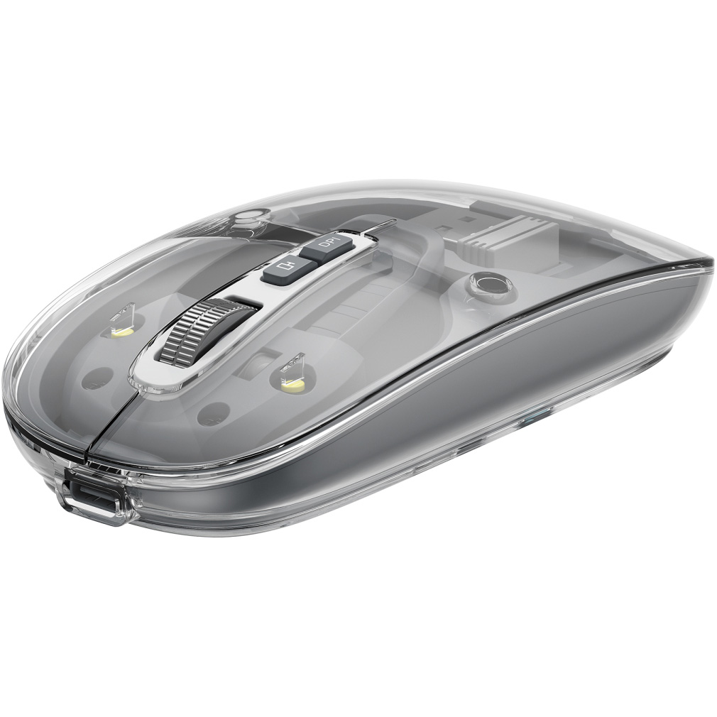 Миша HAVIT HV-MS62WB Pro Transparent Gray