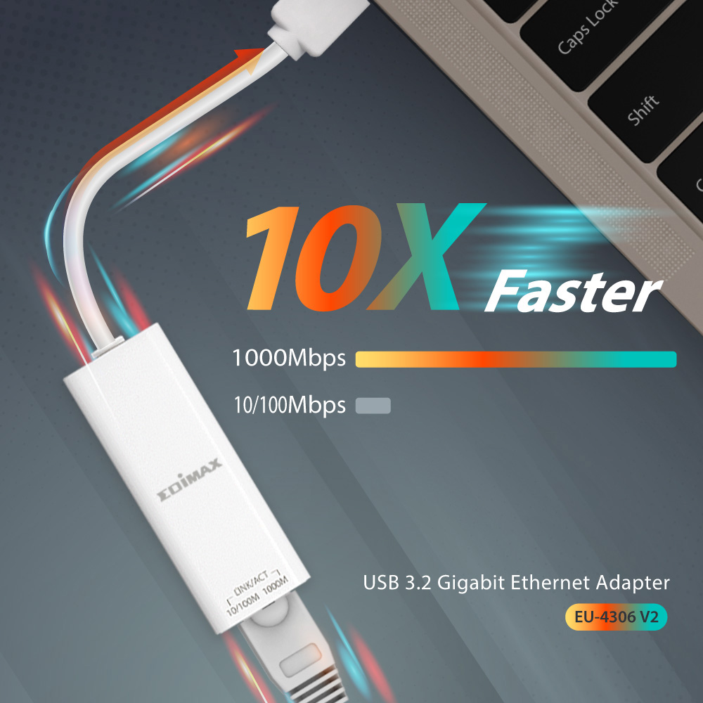 Мережевий адаптер EDIMAX EU-4306 V2