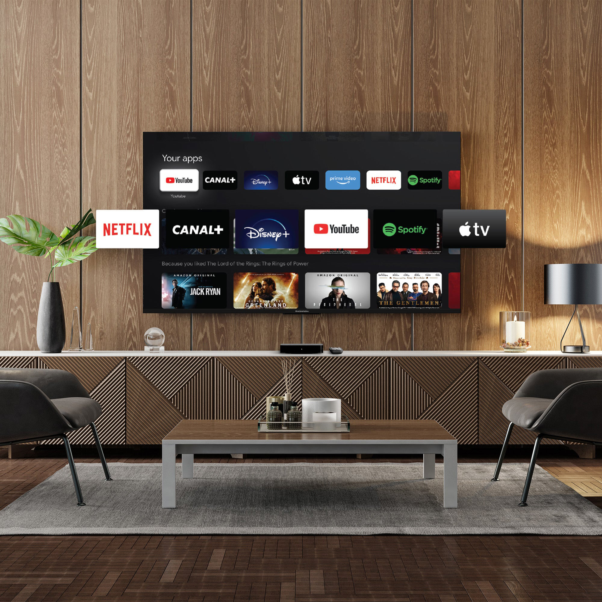 Медиаплеер THOMSON Streaming Box 245 4K UHD