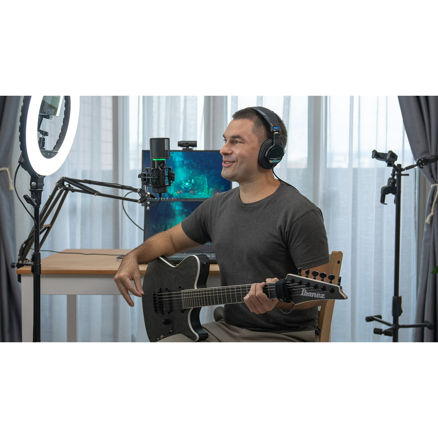 Мікрофон для стримінгу/подкастів STREAMPLIFY Mic Arm