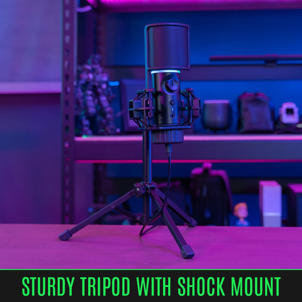 Мікрофон для стримінгу/подкастів STREAMPLIFY Mic Tripod