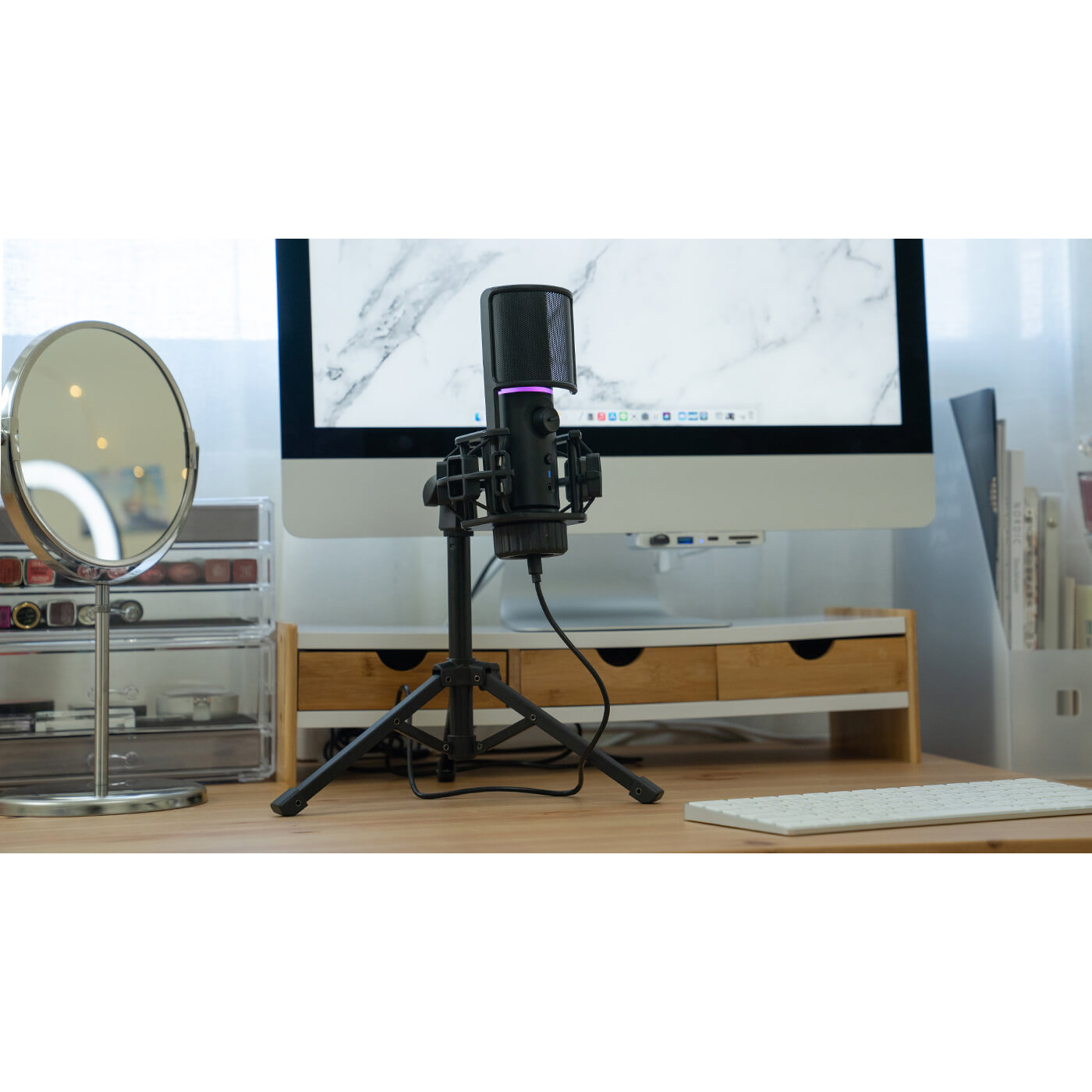 Мікрофон для стримінгу/подкастів STREAMPLIFY Mic Tripod
