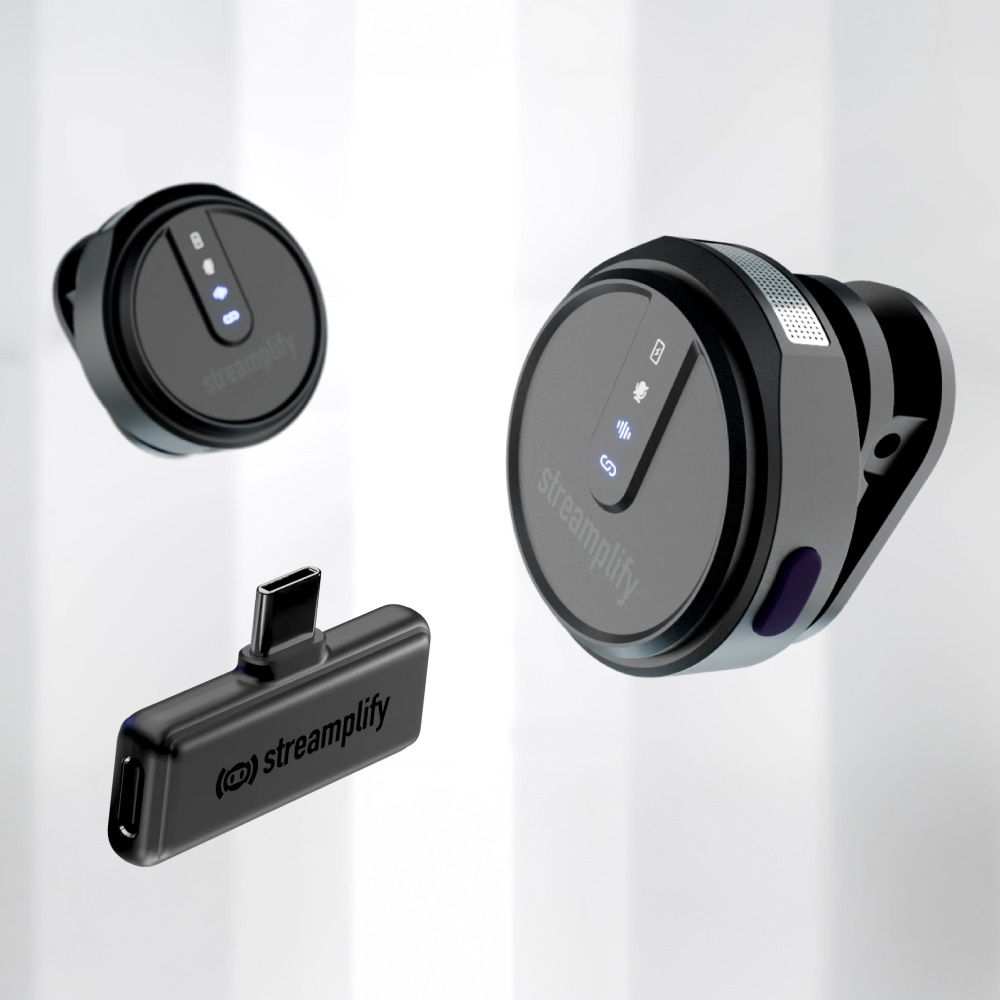 Бездротовий петличний мікрофон STREAMPLIFY Mic Go