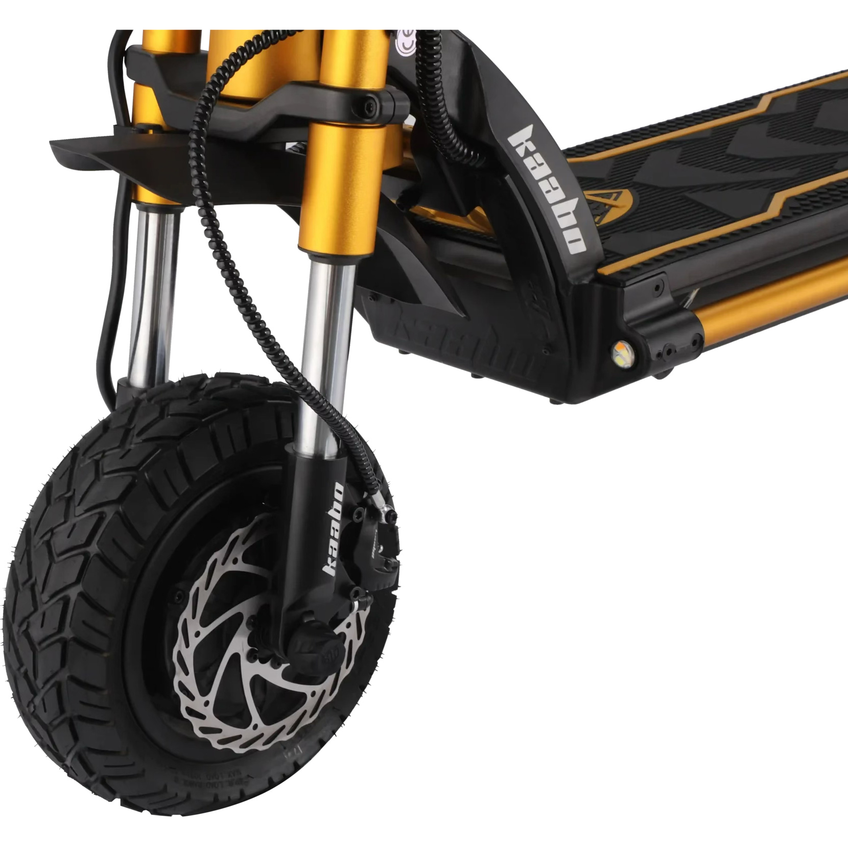 Електросамокат KAABO Wolf King GTR Max Gold