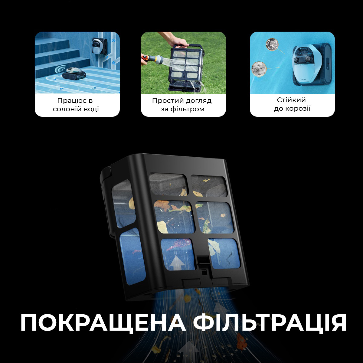 Робот-пылесос для бассейна DREAME Z1 Pro