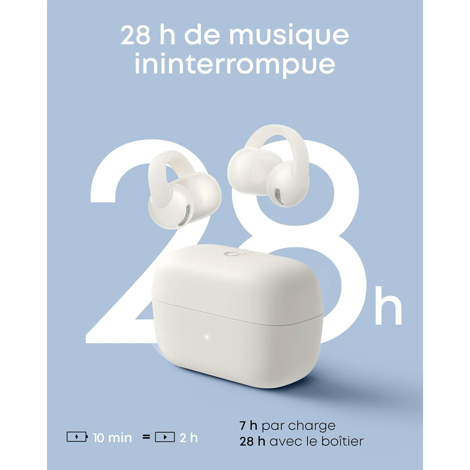Наушники ANKER SoundCore C50i White (D1101G21)