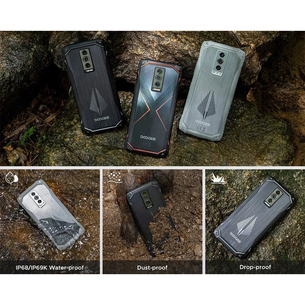 Смартфон DOOGEE Blade 10 Pro Energy 6/256GB Metallic Silver (6923740271353)