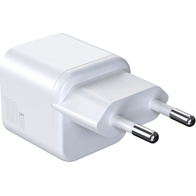 Зарядное устройство CHOETECH PD9031 100W 1xUSB-C PD3.0 GaN Super Mini Wall Charger White