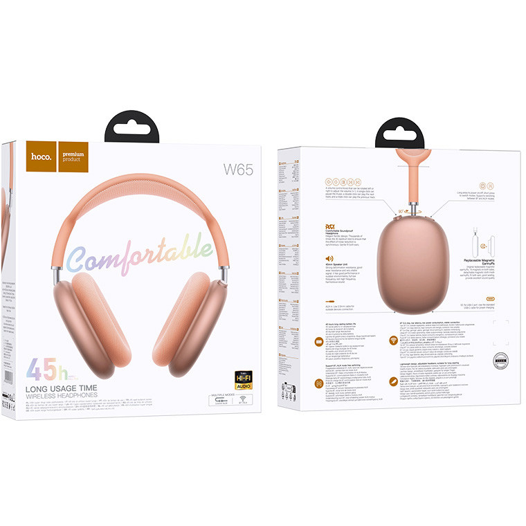 Навушники HOCO W65 Happy Orange