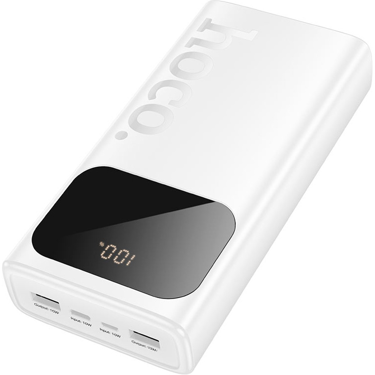 Повербанк HOCO J144A Hymn 10W 30000mAh White