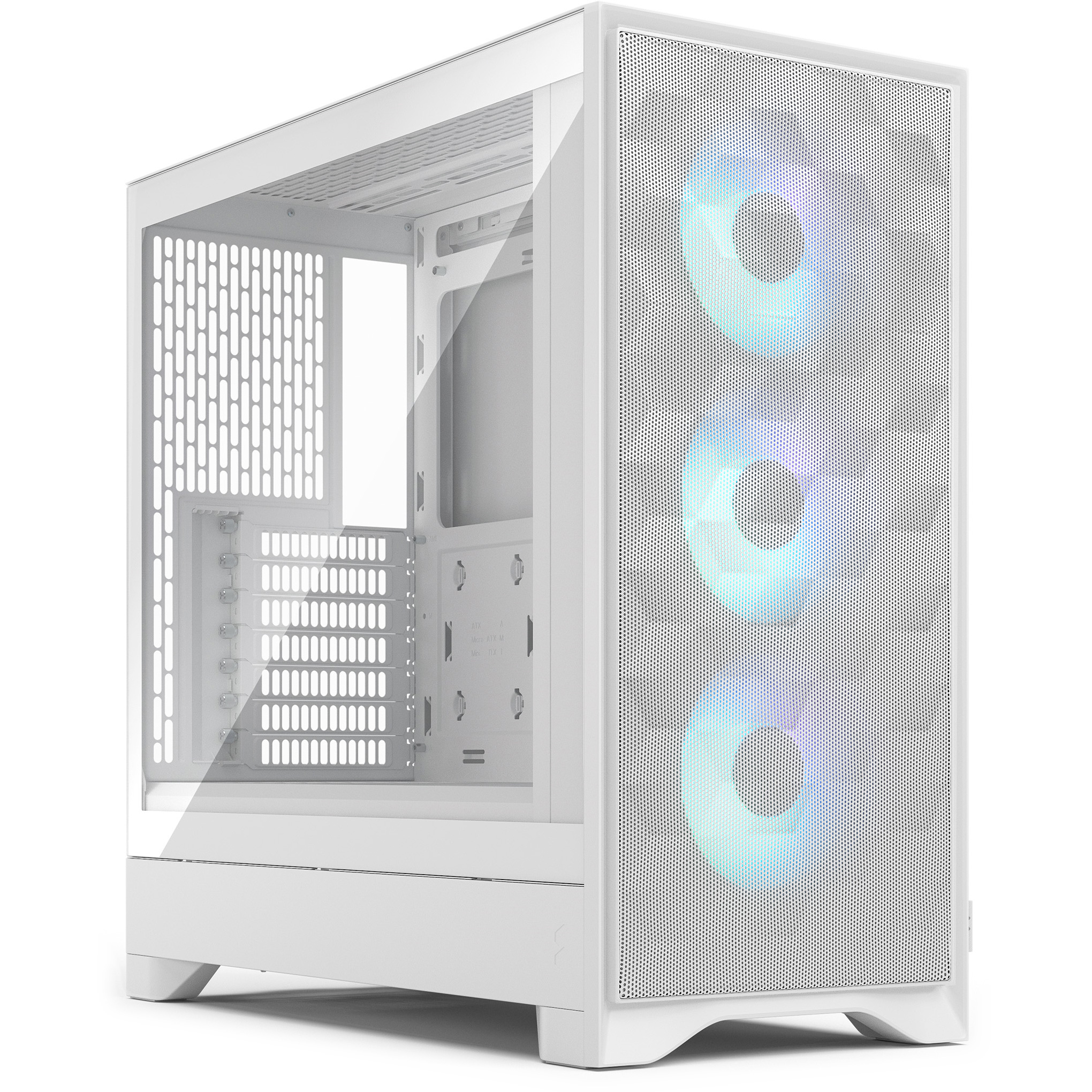 Корпус FRACTAL DESIGN Pop 2 Air TG RGB White (FD-C-POA2A-04)