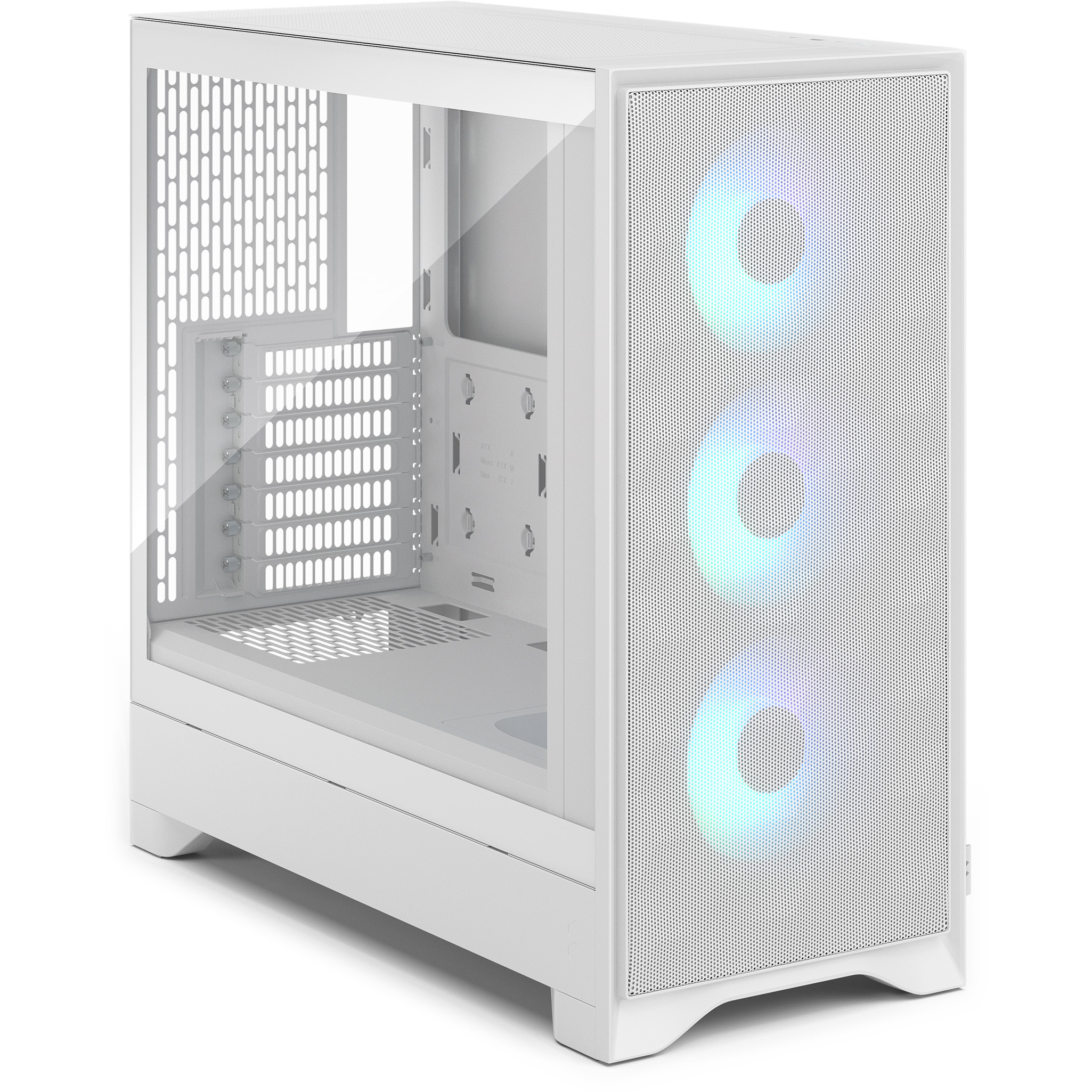 Корпус FRACTAL DESIGN Pop 2 Air TG RGB White (FD-C-POA2A-04)