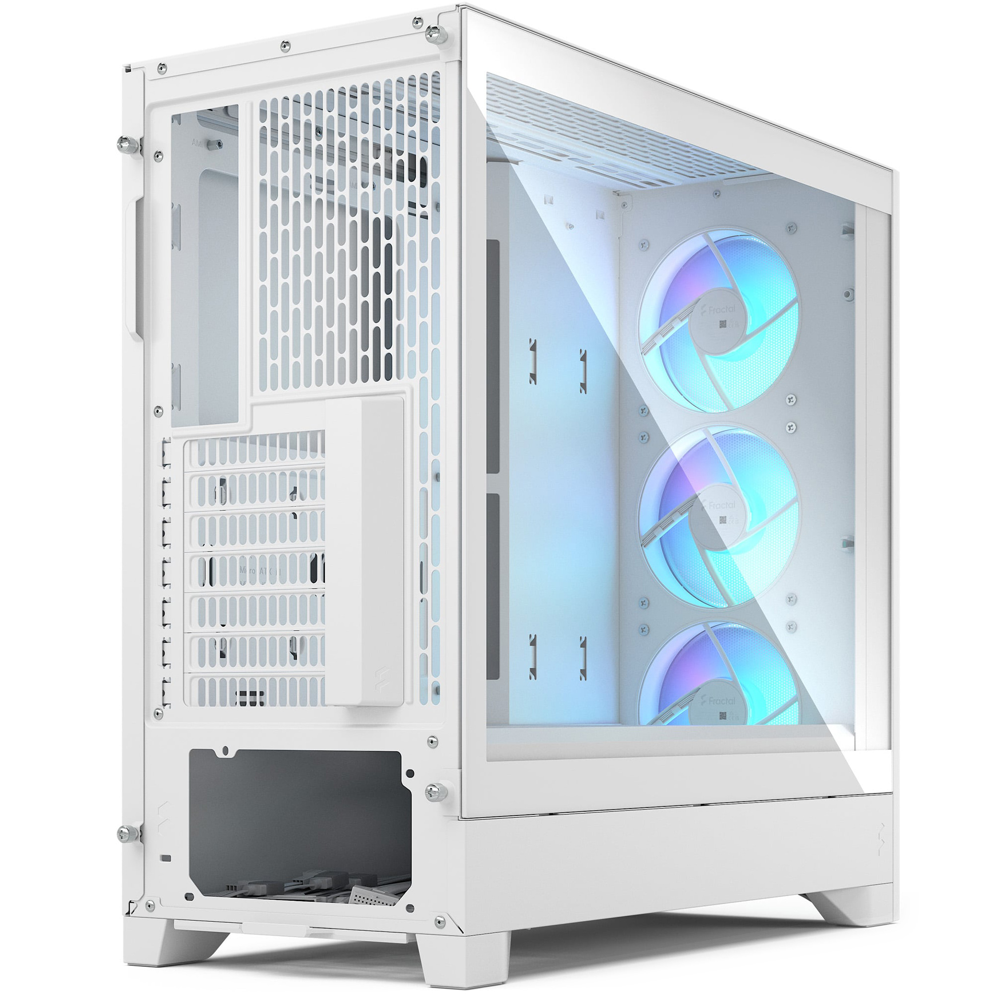 Корпус FRACTAL DESIGN Pop 2 Air TG RGB White (FD-C-POA2A-04)