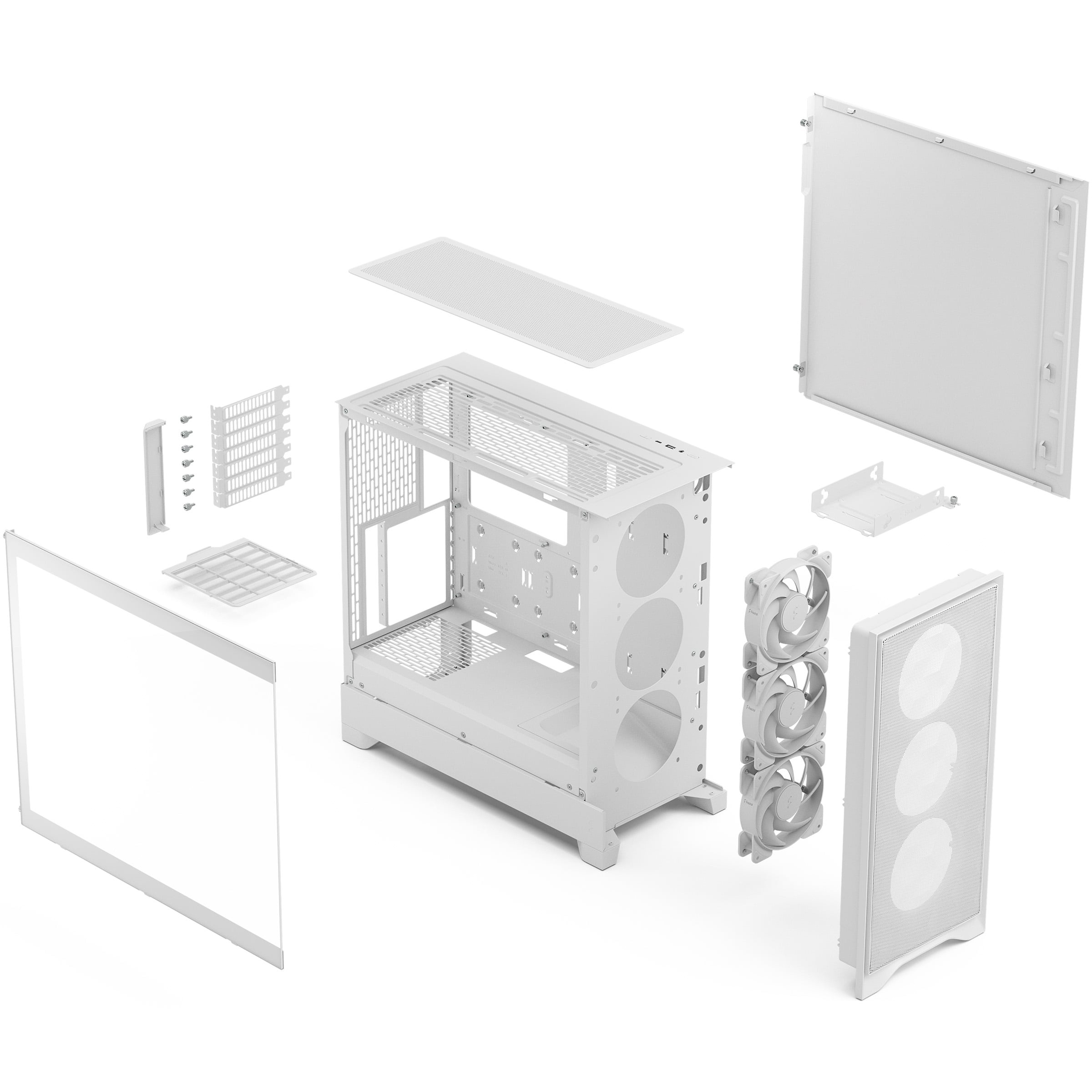 Корпус FRACTAL DESIGN Pop 2 Air TG RGB White (FD-C-POA2A-04)