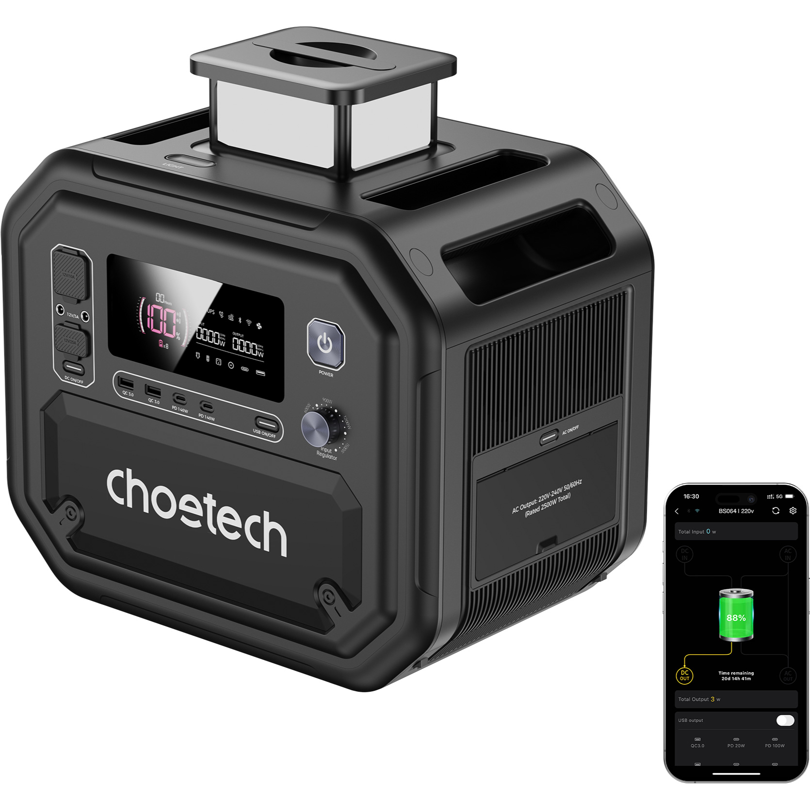 Зарядная станция CHOETECH BS064