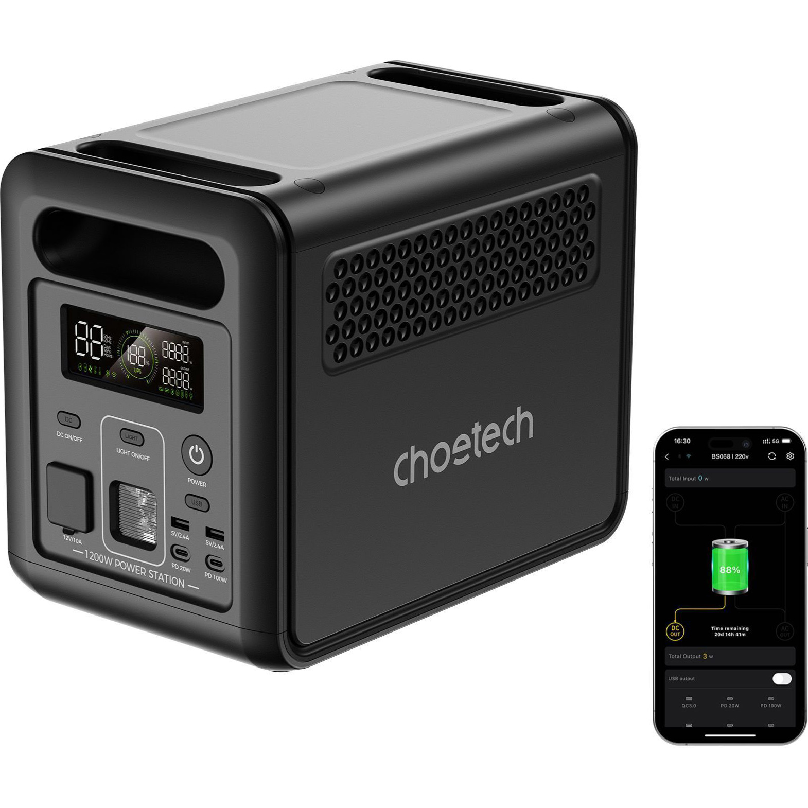 Зарядная станция CHOETECH BS068