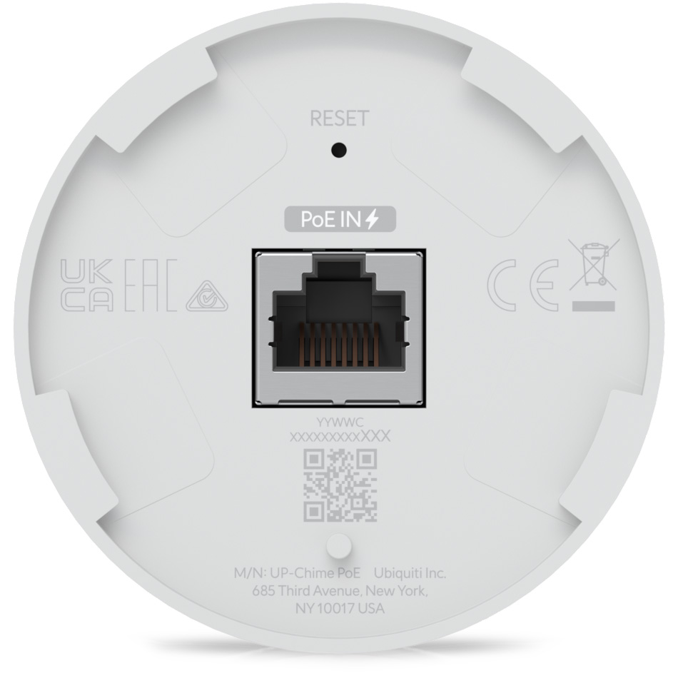 Дзвінок UBIQUITI PoE Smart Chime (UACC-CHIME-POE)