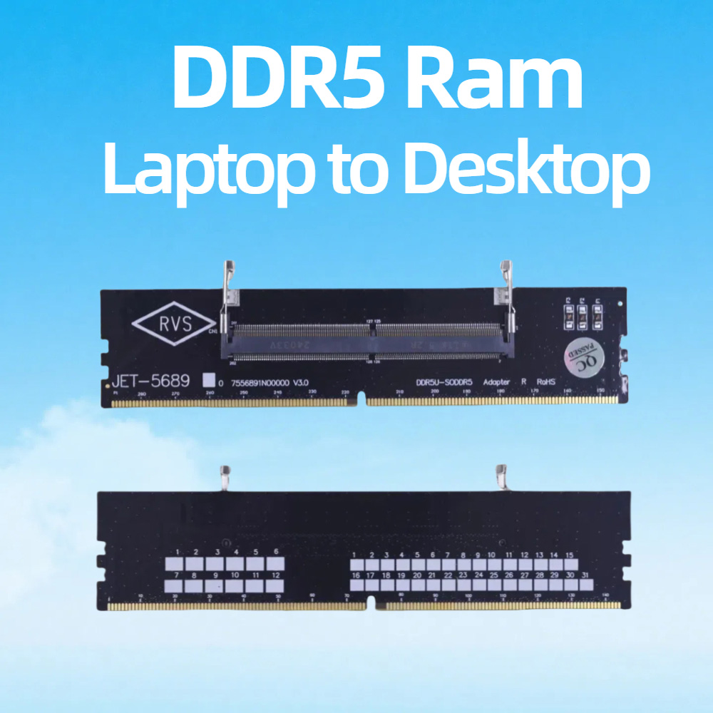 Адаптер DYNAMODE DDR5 SO-DIMM to DIMM