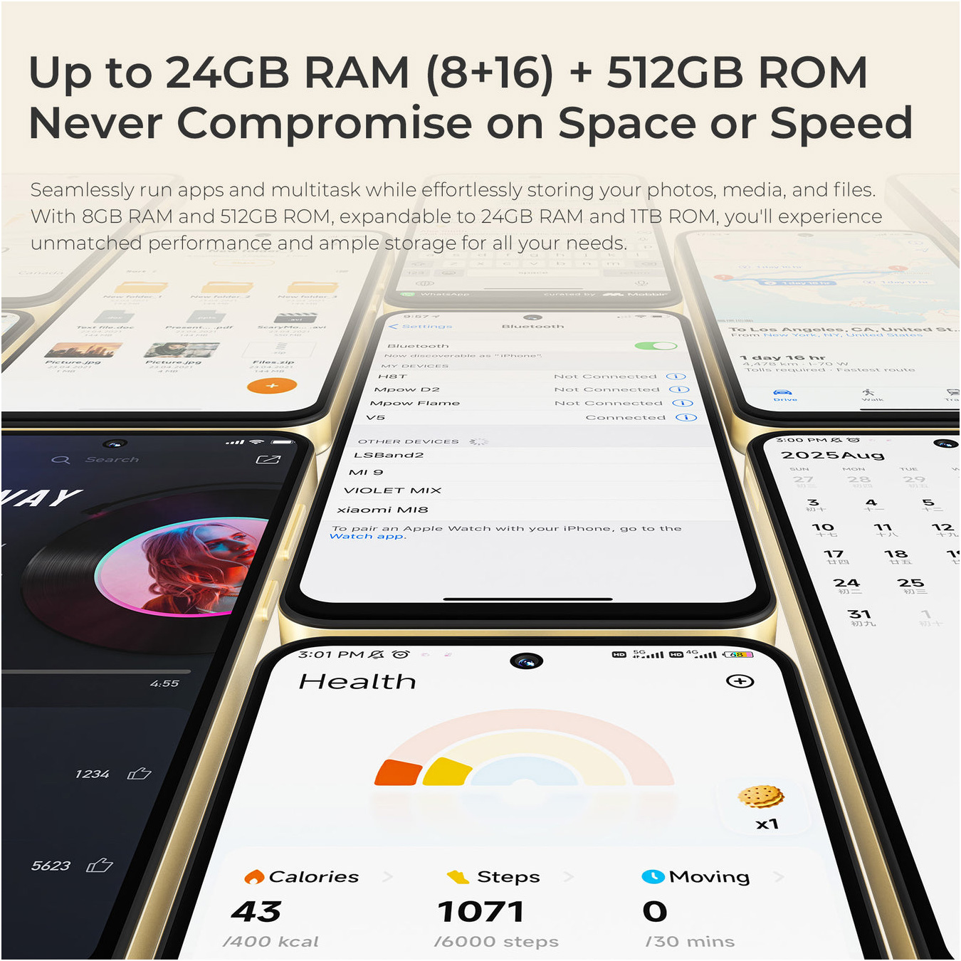 Смартфон OUKITEL C69 8/512GB Gold (6941749824943)