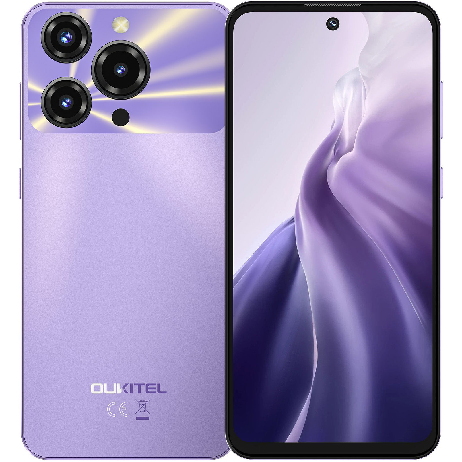 Смартфон OUKITEL C69 8/512GB Purple (6941749825353)
