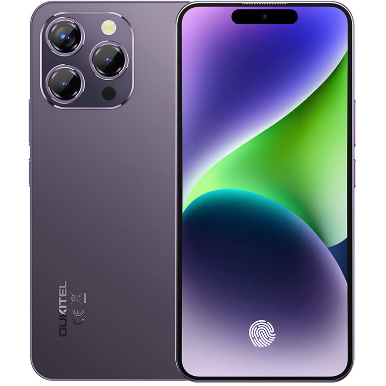 Смартфон OUKITEL P1 8/256GB Purple (6931940766067)