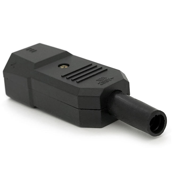 Разъём питания под пайку VOLTRONIC C14 (IEC320) (YT-TPCS-M)