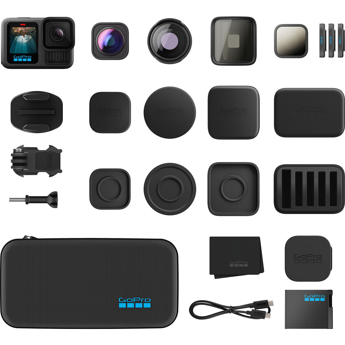 Экшн-камера GOPRO HERO13 Black + HB-Series Lens Collection (CHDRB-132-RW)