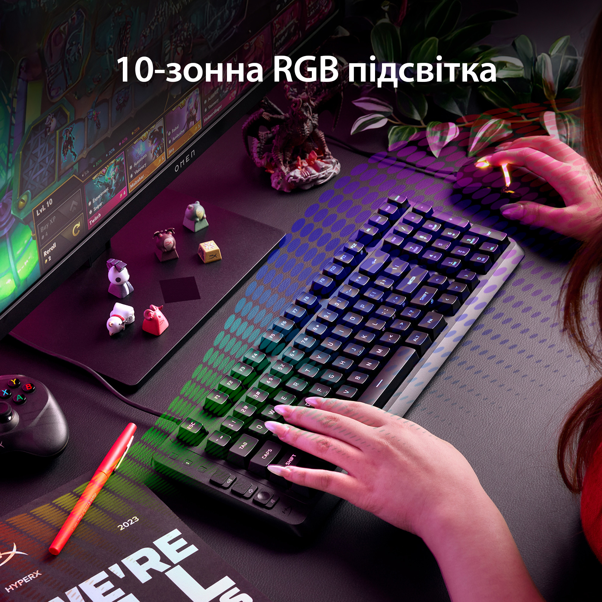 Клавіатура HYPERX Eve 1800 (B7JE0AA)
