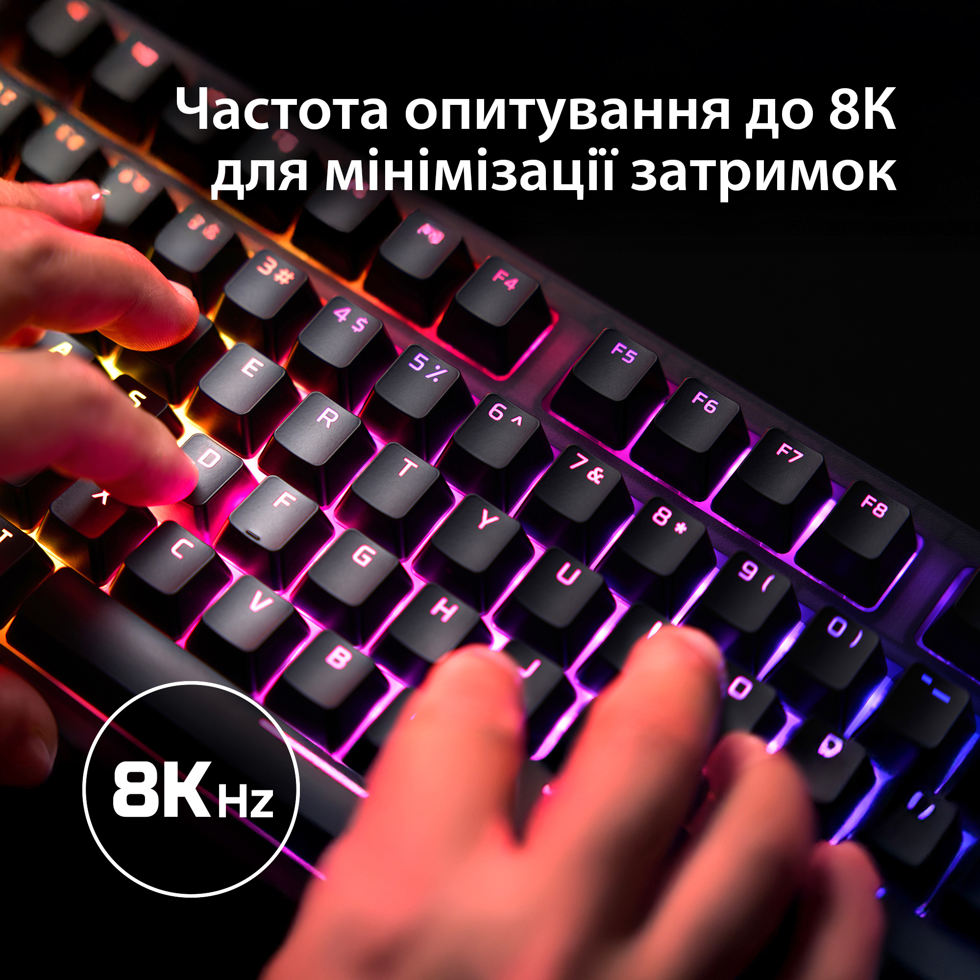 Клавіатура HYPERX Origins 2 1800 Red Switch (B4QS4AA)