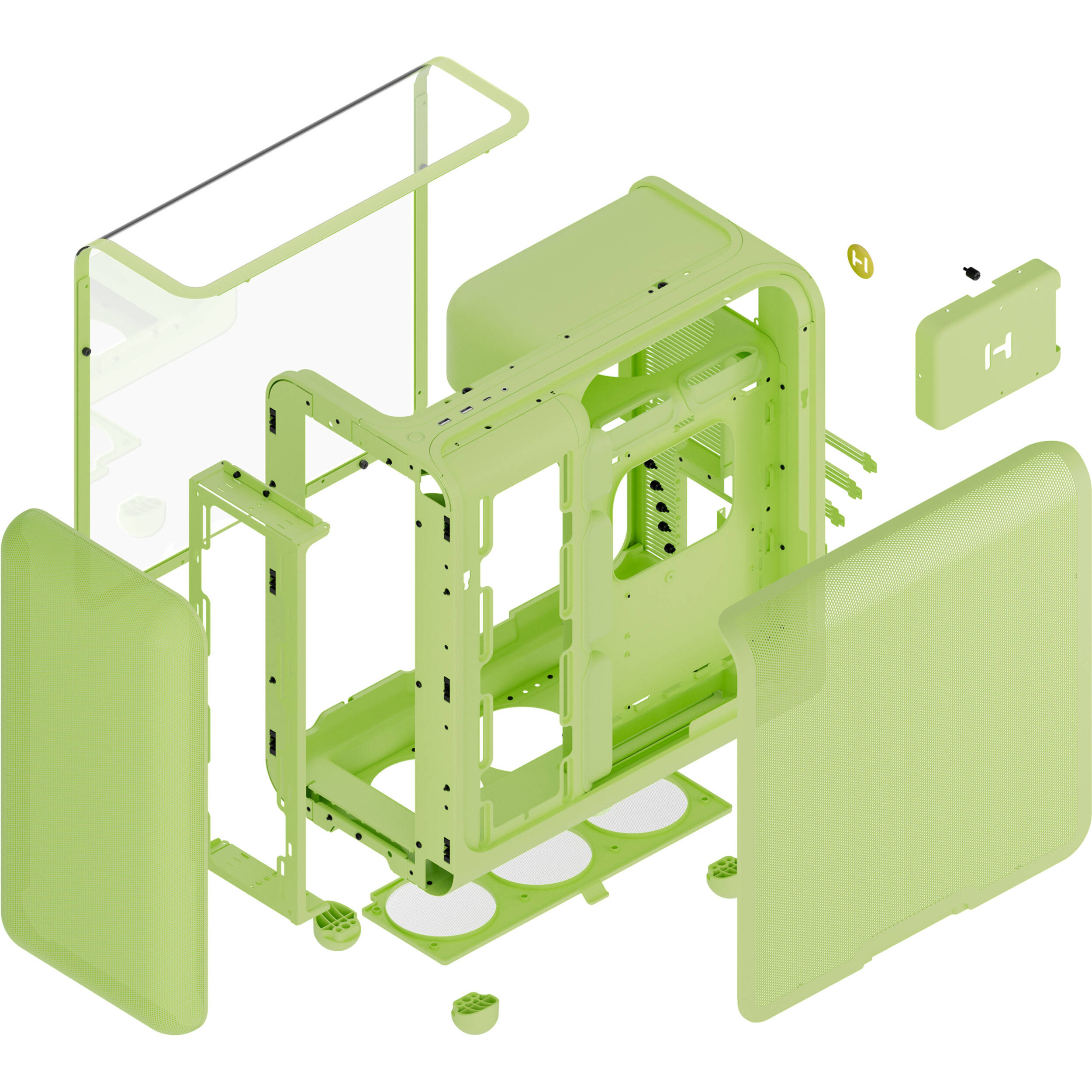 Корпус HYTE X50 Matcha Green (CS-HYTE-X50G-MM)