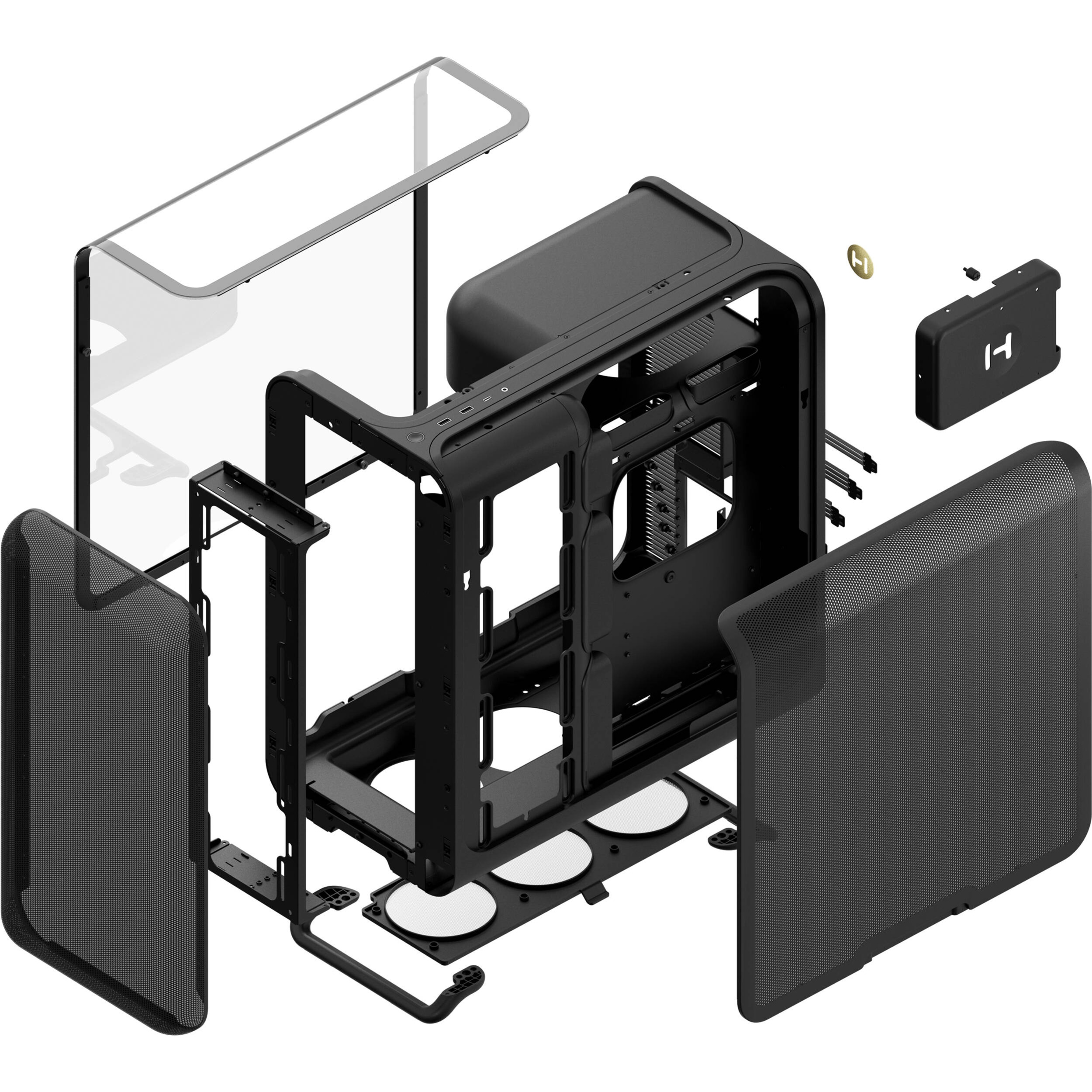 Корпус HYTE X50 Pitch Black (CS-HYTE-X50G-BB)