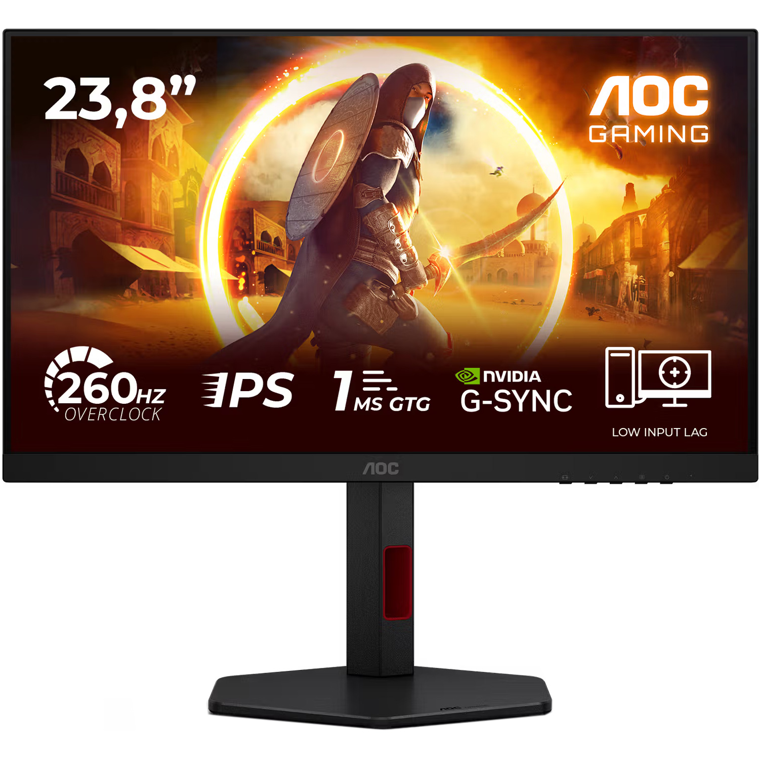 Монітор 23.8" AOC 24G4ZR
