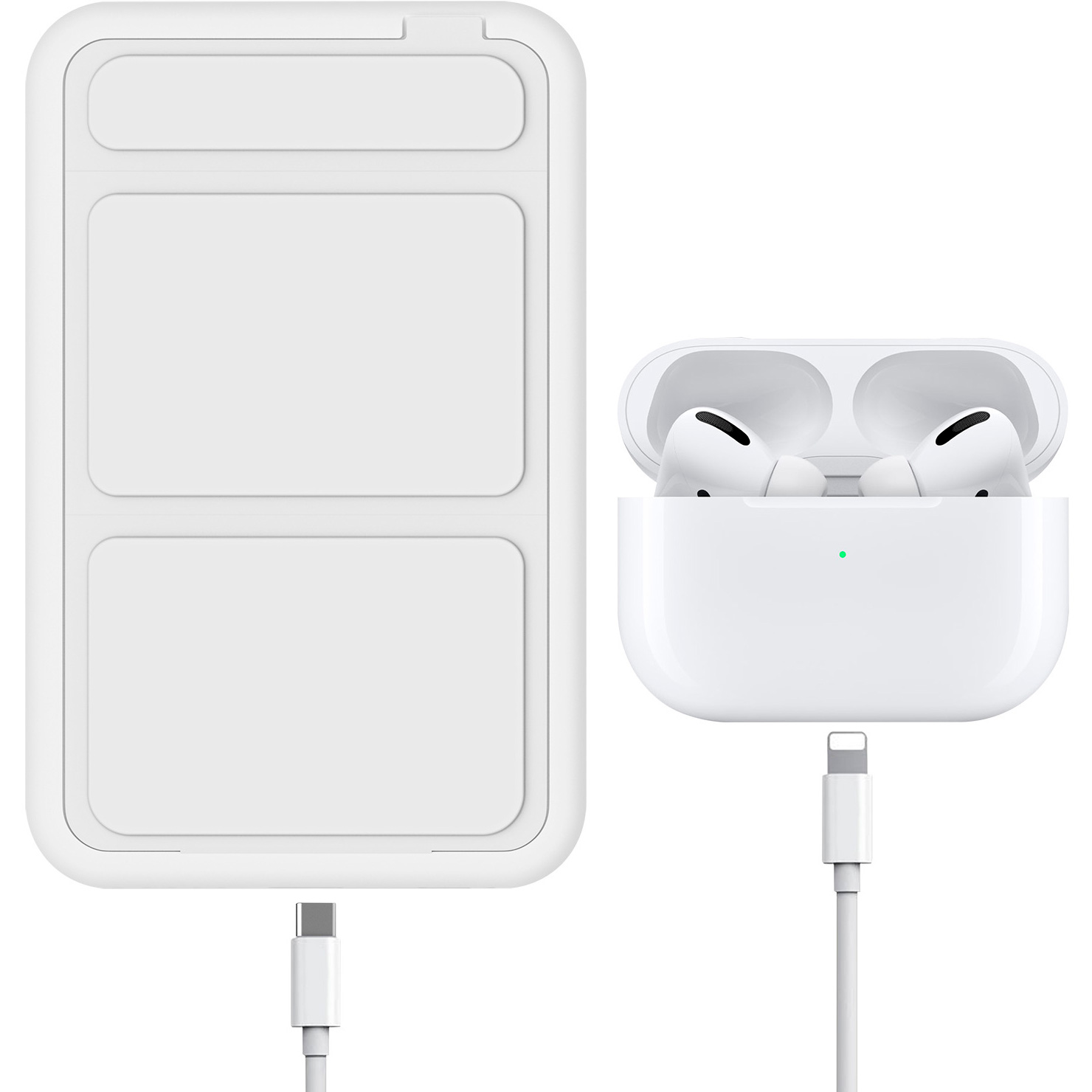 Повербанк с беспроводной зарядкой PROOVE Hyperion 20W 10000mAh White