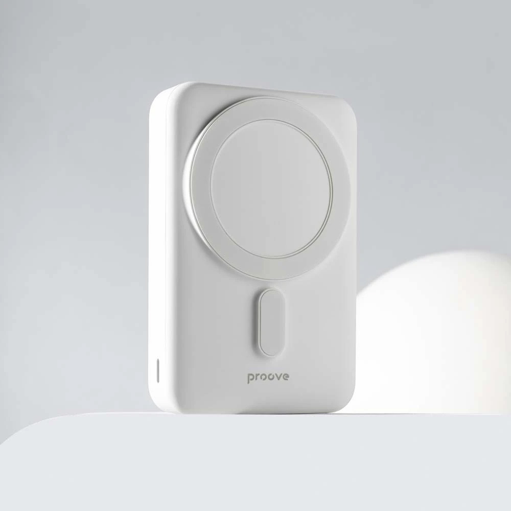 Повербанк с беспроводной зарядкой PROOVE Hyperion 20W 10000mAh White