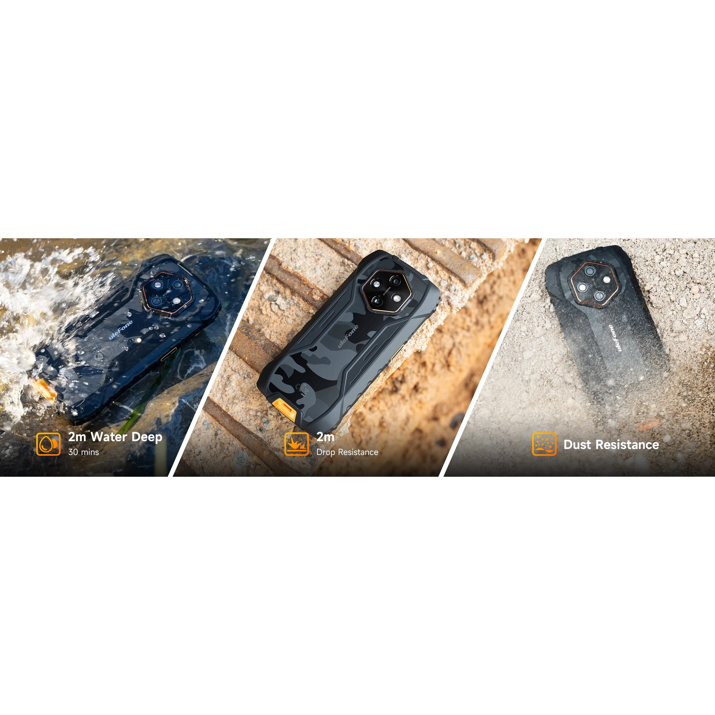 Смартфон ULEFONE RugKing 4 Pro 8/128GB Black