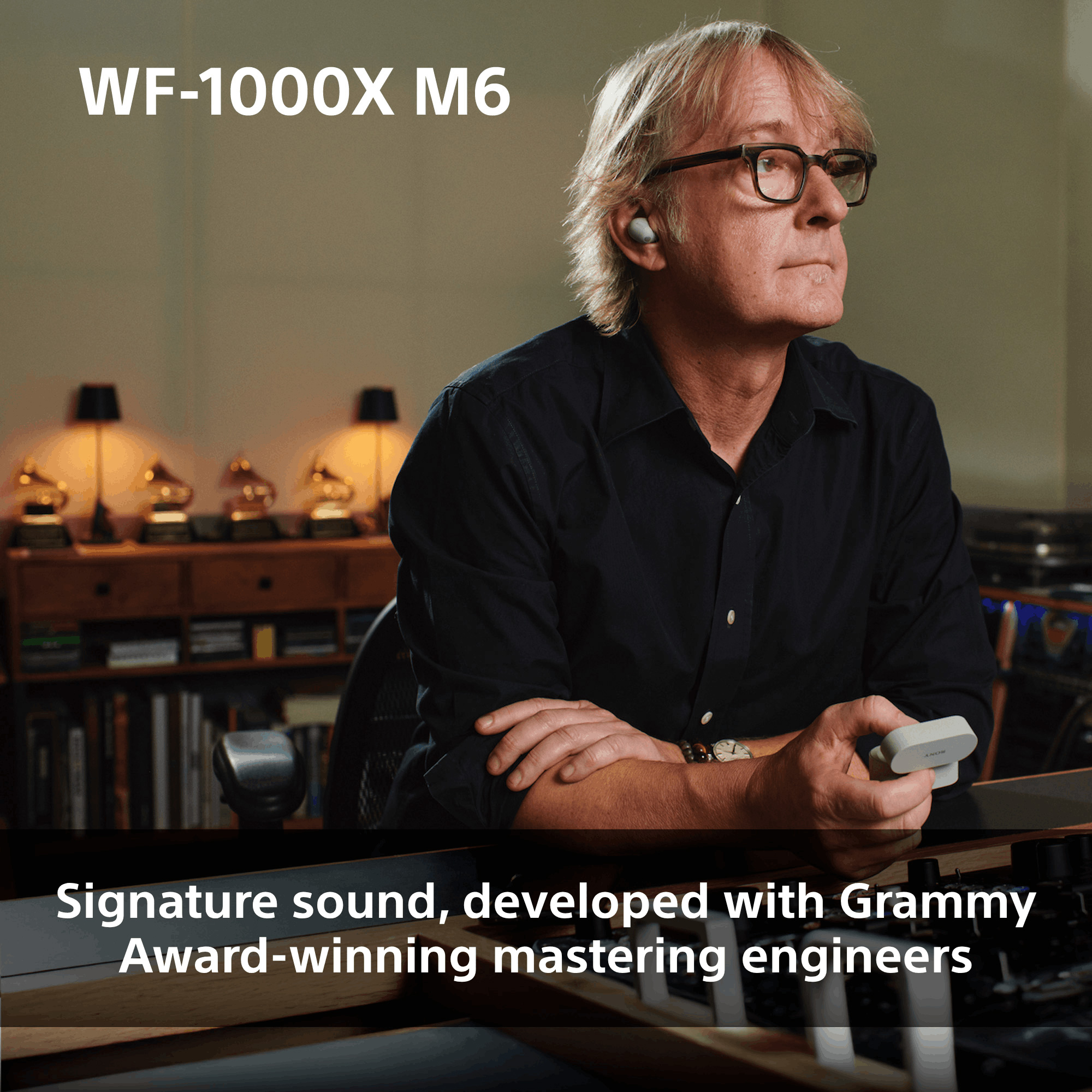 Навушники SONY WF-1000XM6 Platinum Silver (WF1000XM6S.CE7)