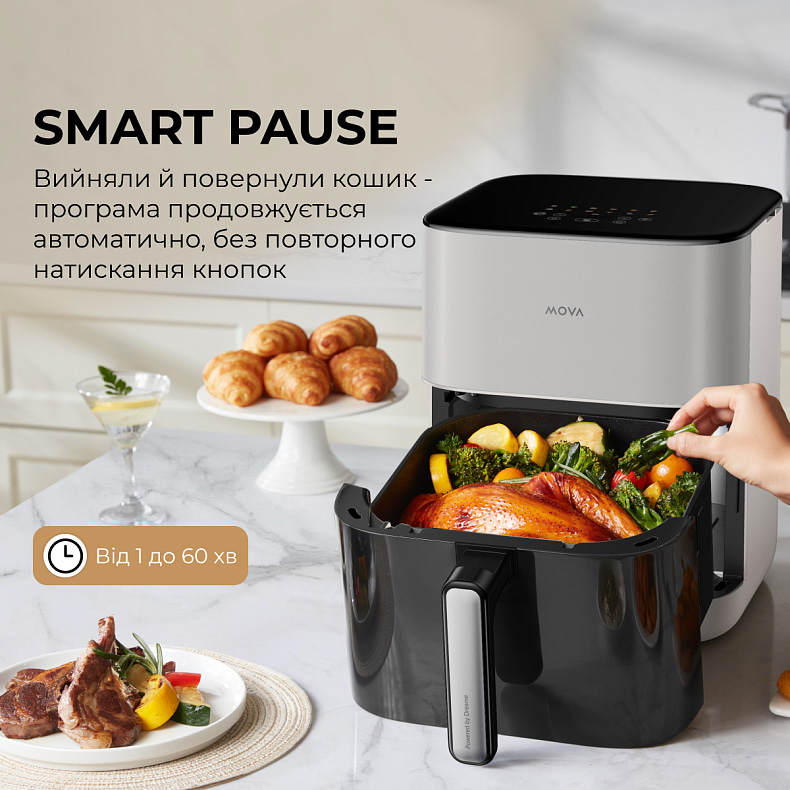 Мультипечь MOVA AeroChef FD10s Pro Black