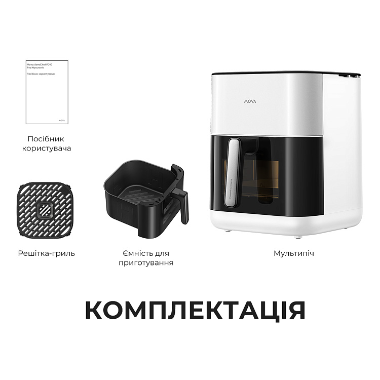 Мультипечь MOVA AeroChef FD10s Pro Black