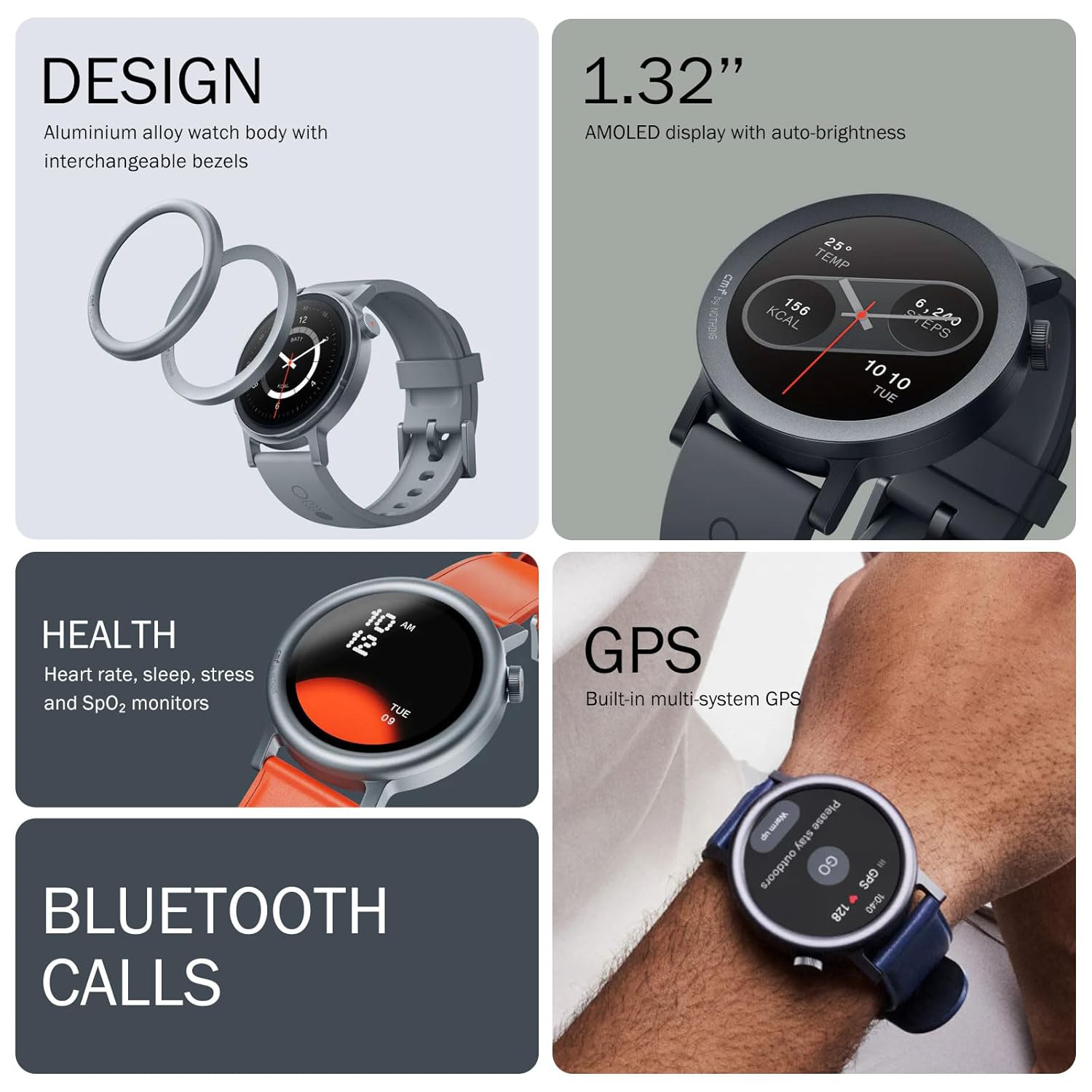 Смарт-часы CMF by NOTHING Watch Pro 2 Blue