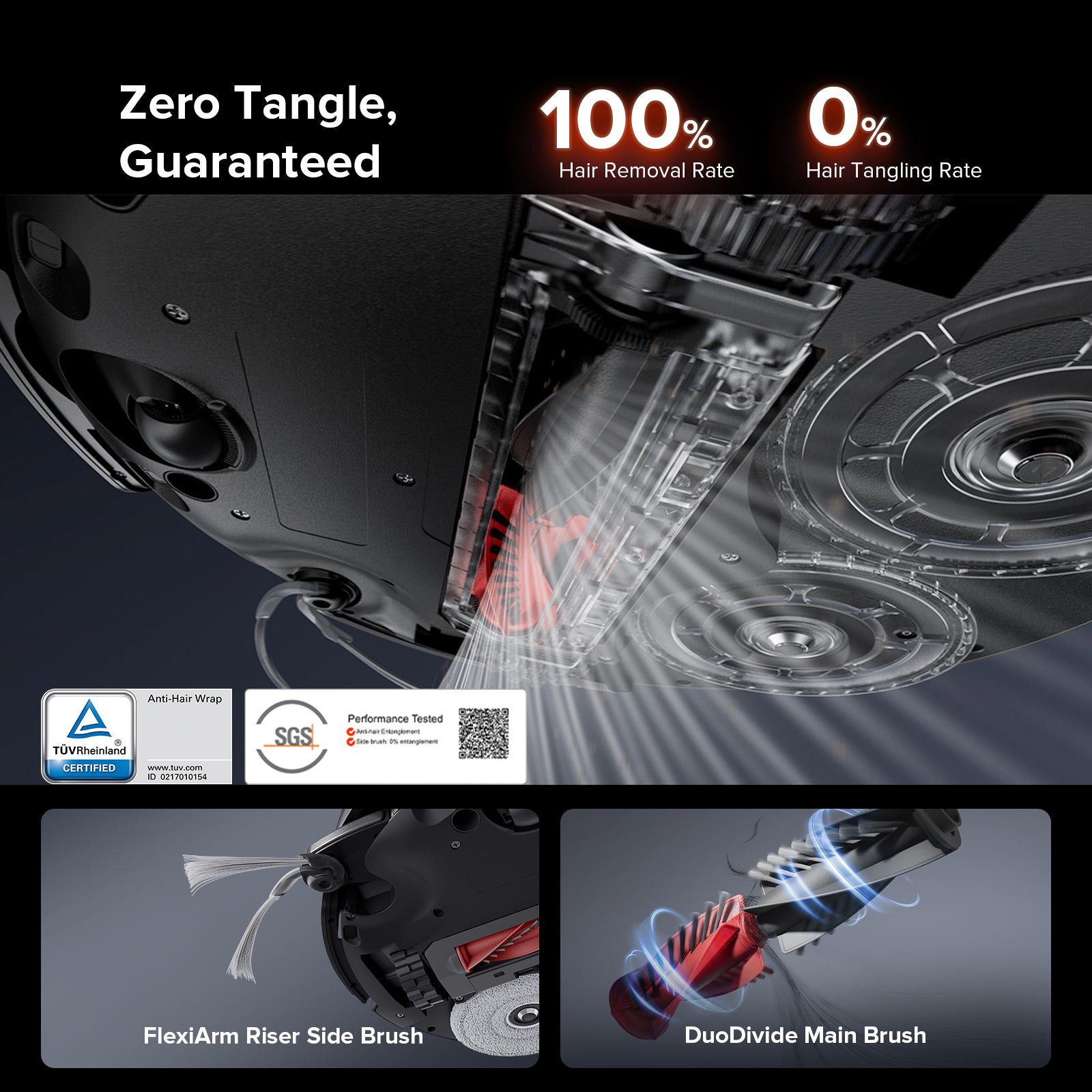 Робот-пилосос ROBOROCK Saros 10R Black (S10R52-00)