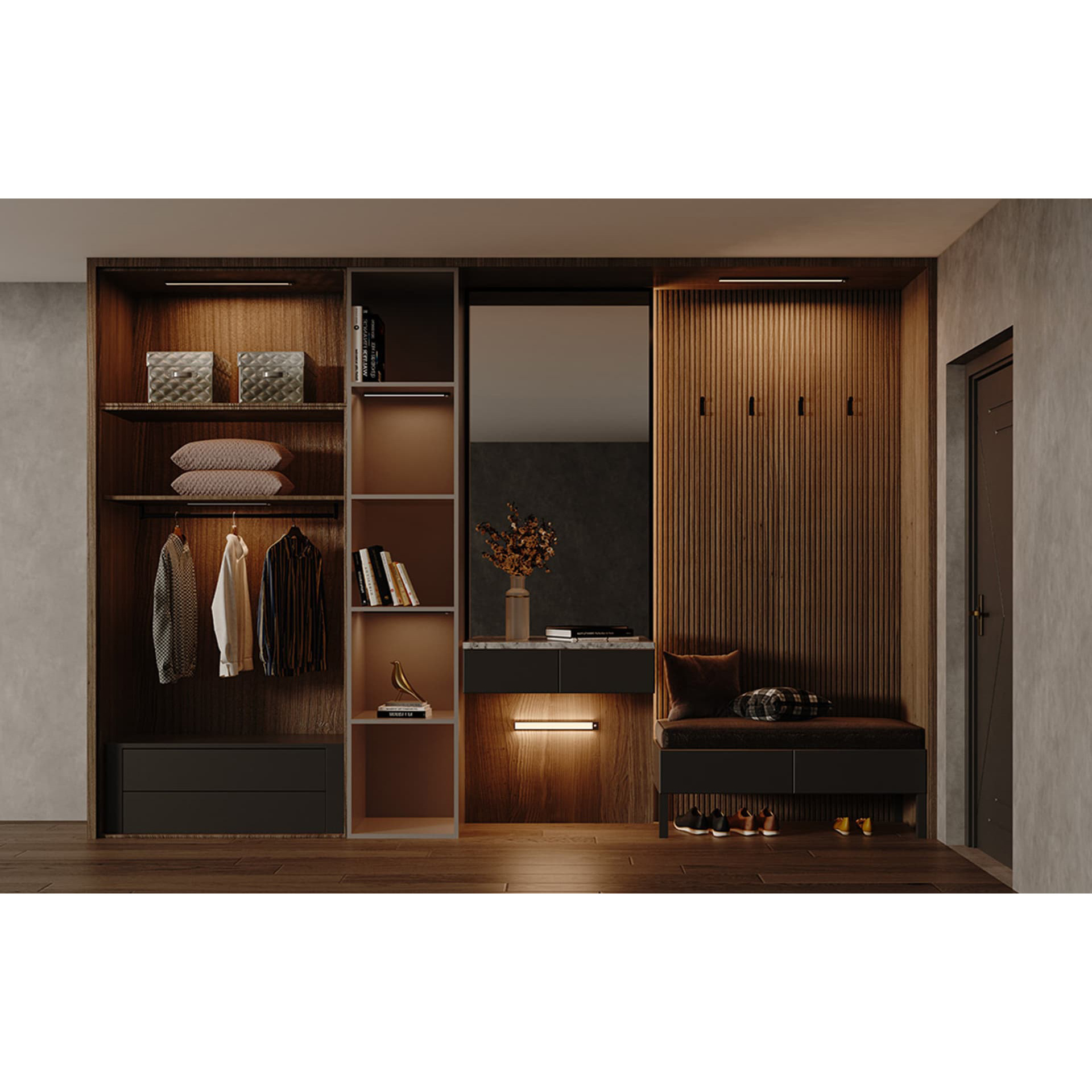 Світильник YEELIGHT Closet Light A40 Black 2.4W 4000K (YLBGD-0045)
