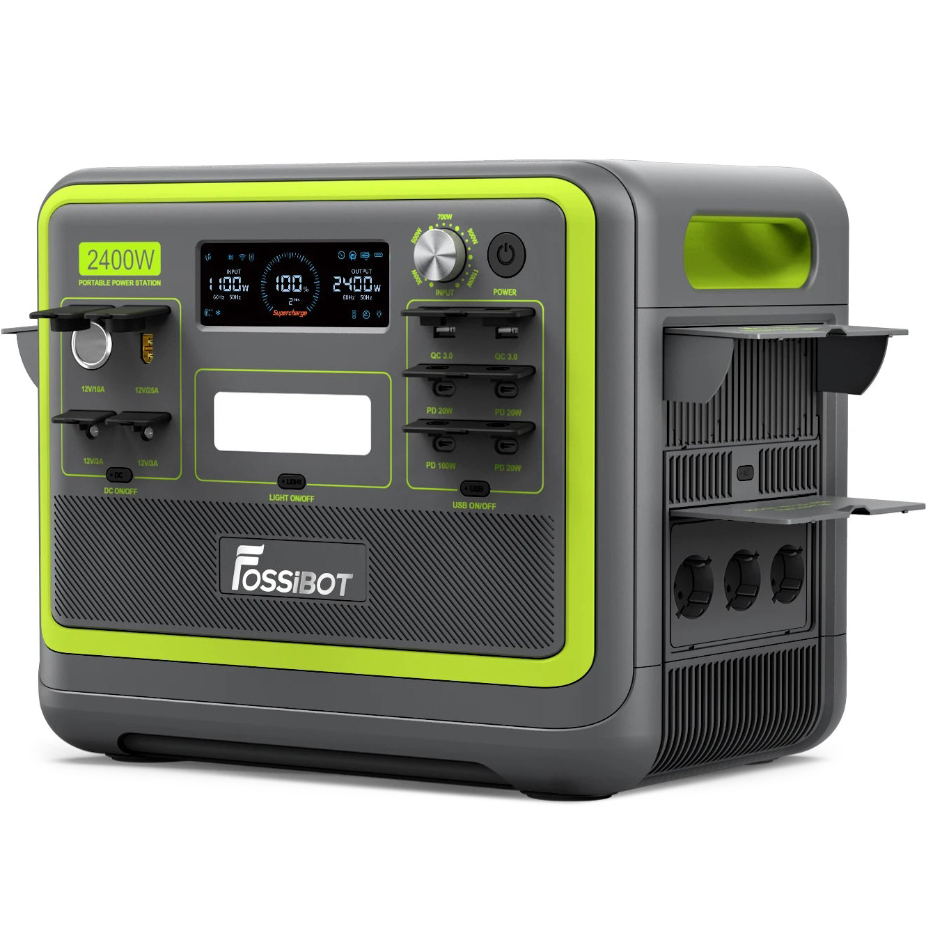Зарядная станция FOSSIBOT F2400 Green