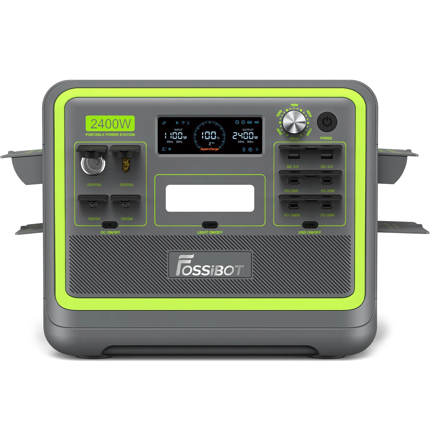 Зарядная станция FOSSIBOT F2400 Green