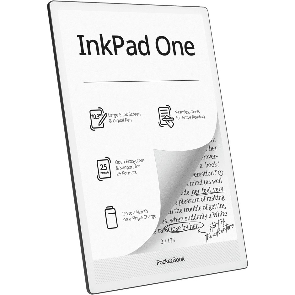 Электронная книга POCKETBOOK InkPad One Matte Black (PB1030-8-WW)