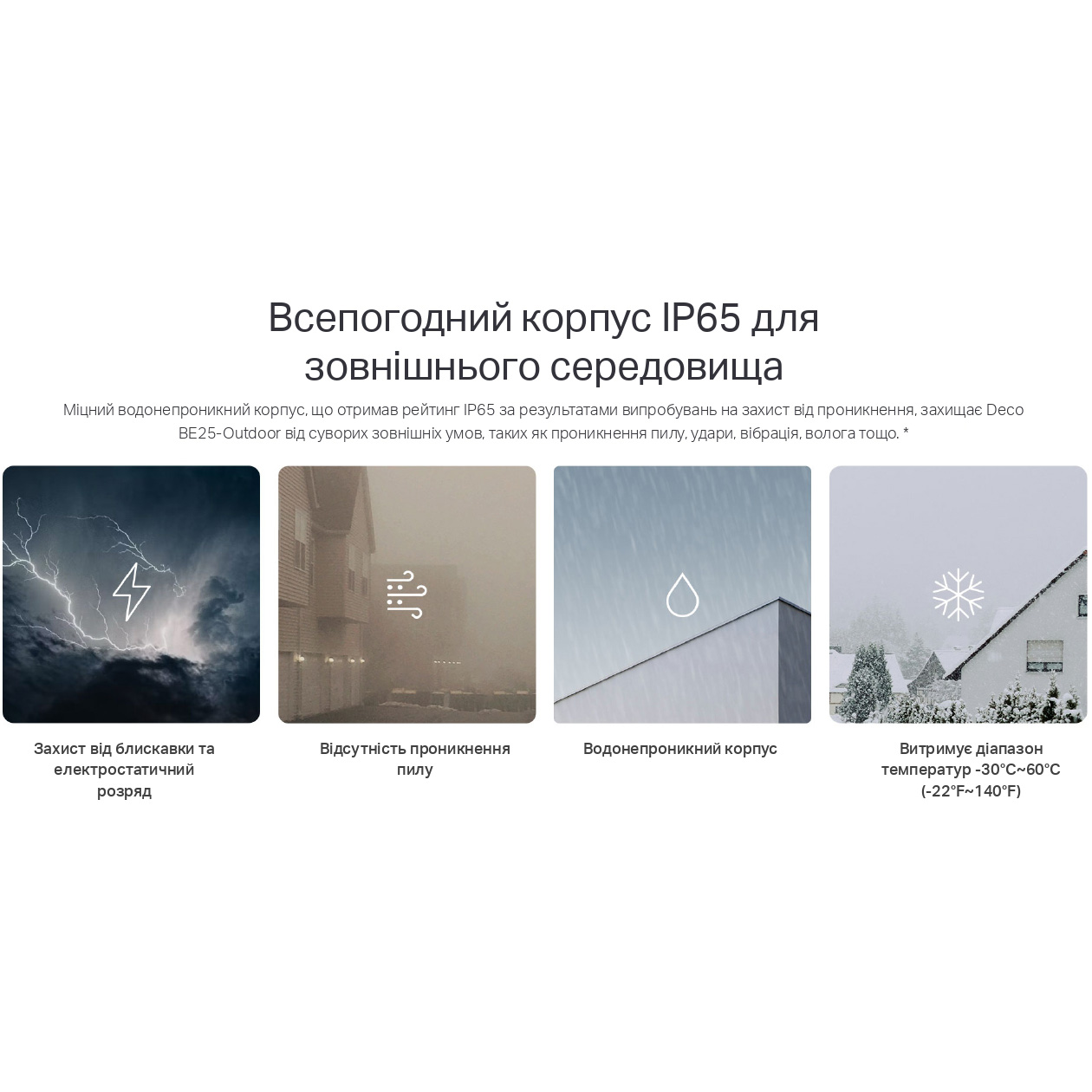 Wi-Fi Mesh система TP-LINK Deco BE25-Outdoor