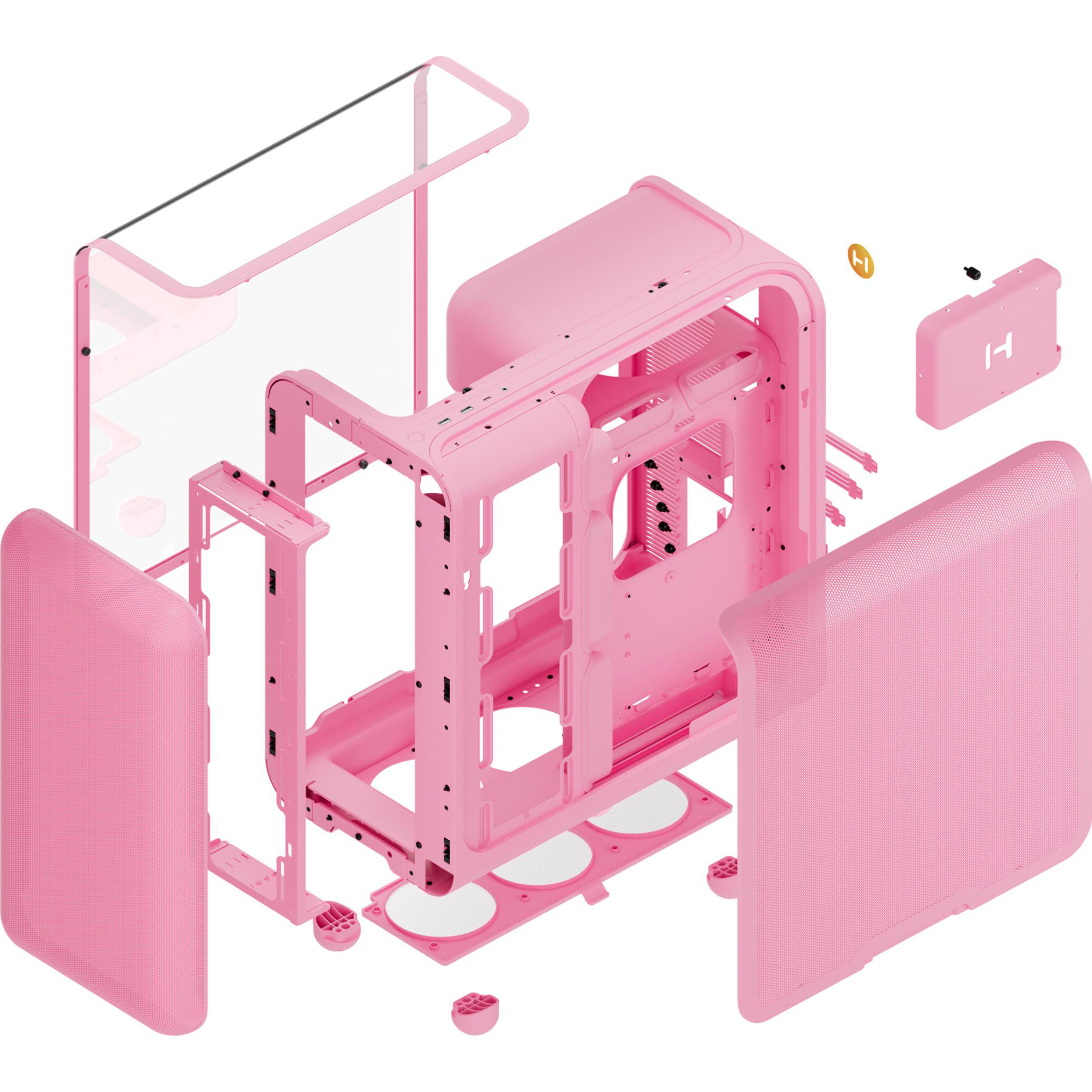 Корпус HYTE X50 Strawberry Milk (CS-HYTE-X50G-SM)