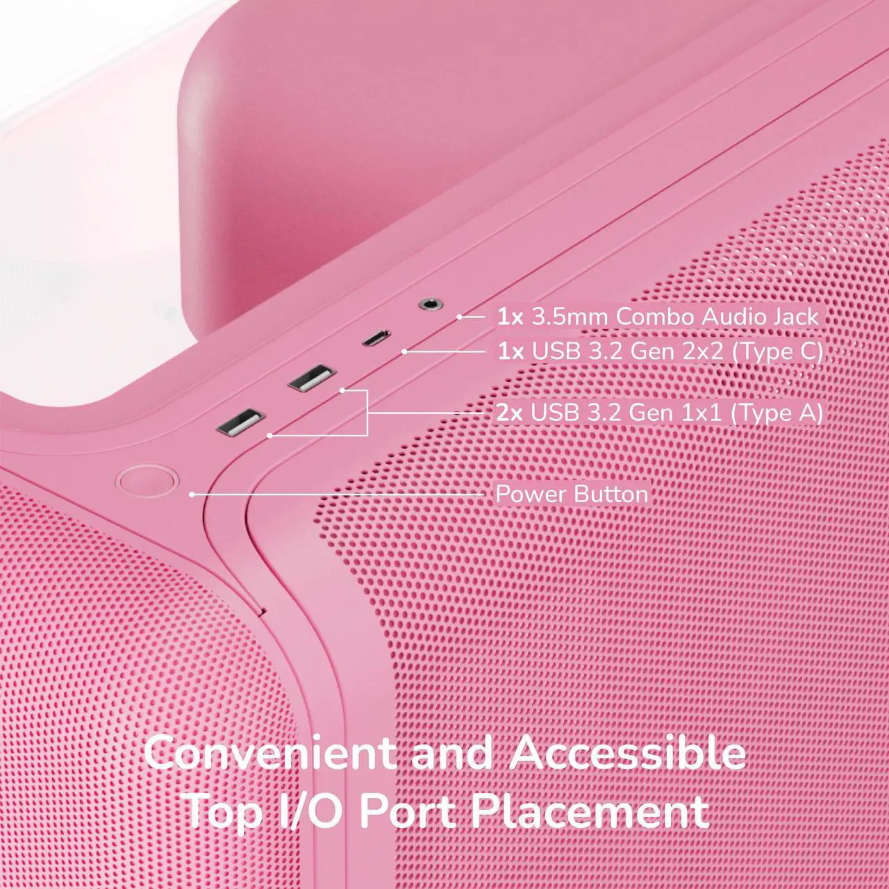 Корпус HYTE X50 Strawberry Milk (CS-HYTE-X50G-SM)