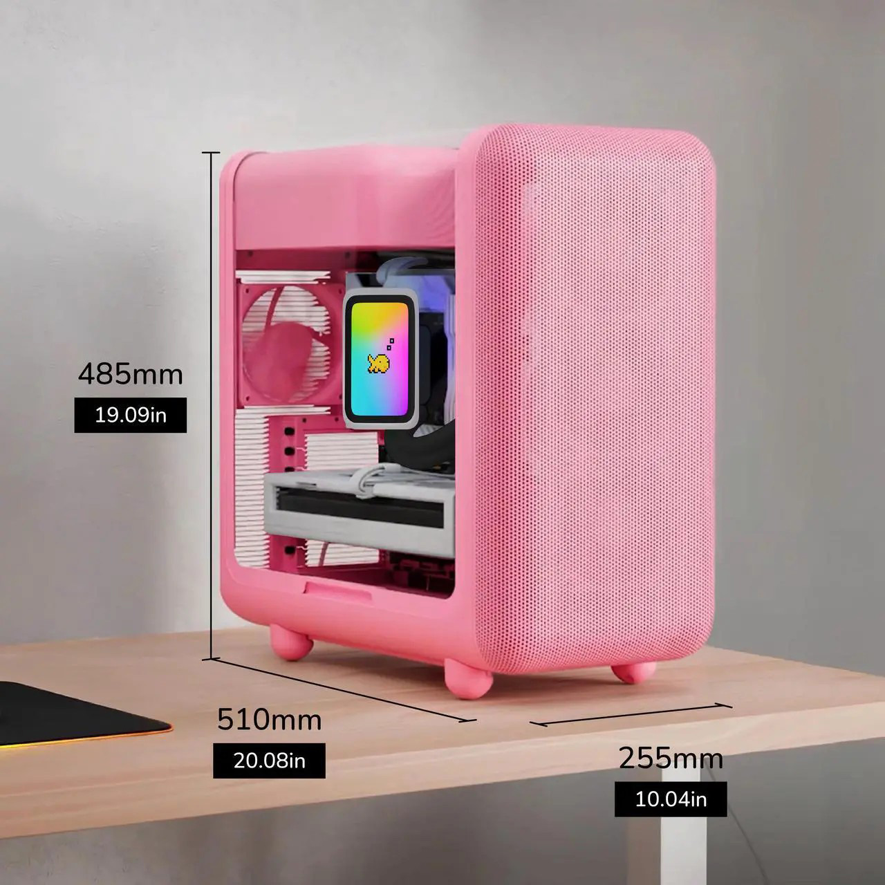 Корпус HYTE X50 Strawberry Milk (CS-HYTE-X50G-SM)